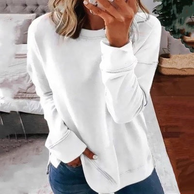 Women’s Casual Round Neck Long Sleeve T-Shirt
