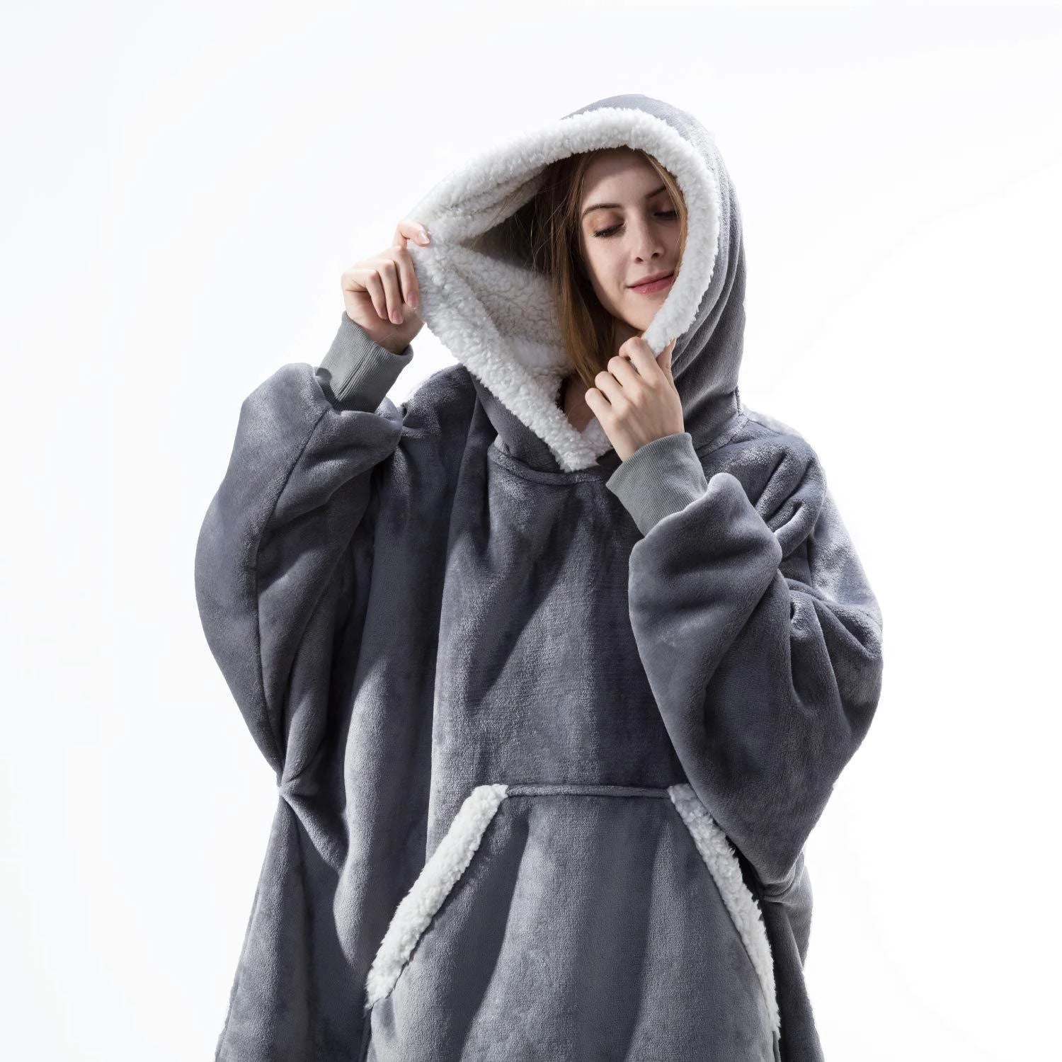 TV Blanket Sweater – Warm Couple Nightwear
