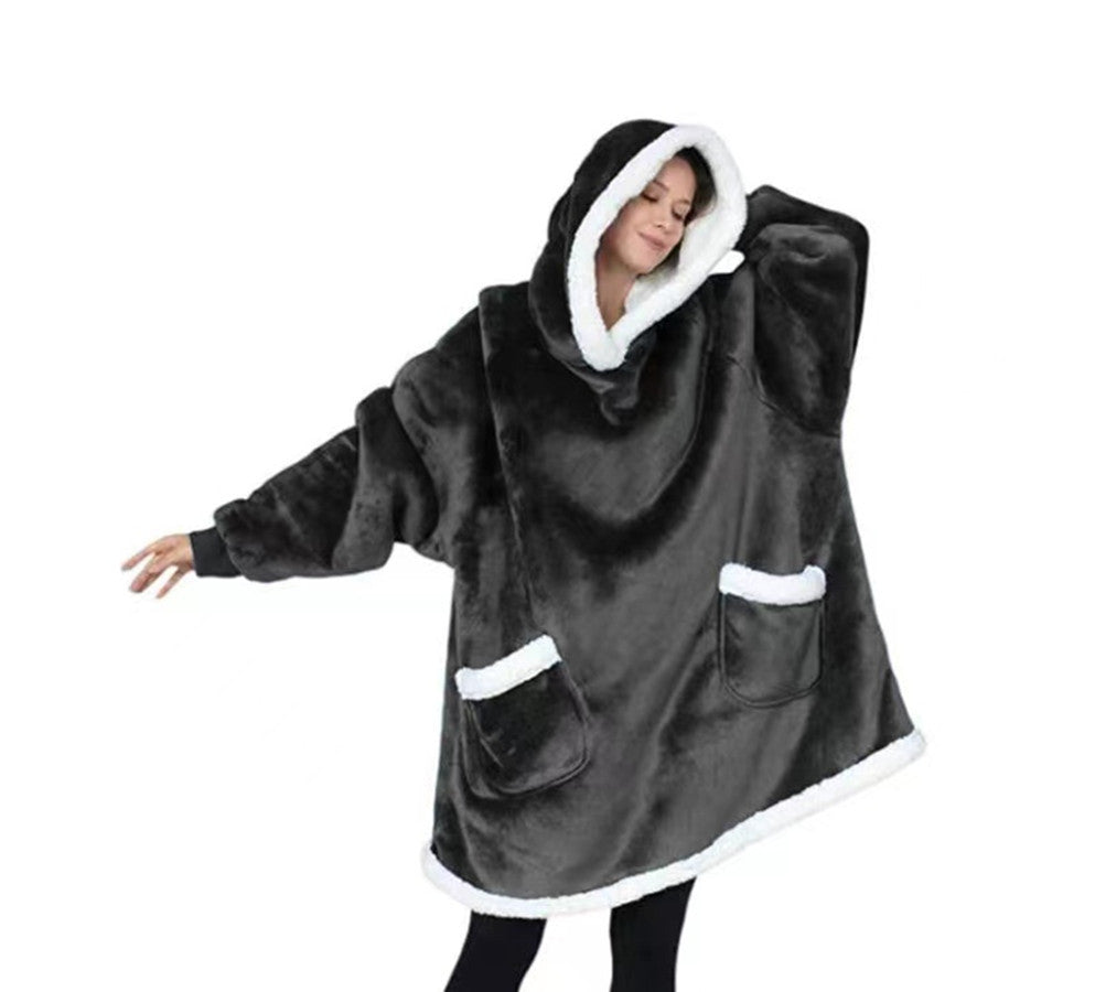 TV Blanket Sweater – Warm Couple Nightwear