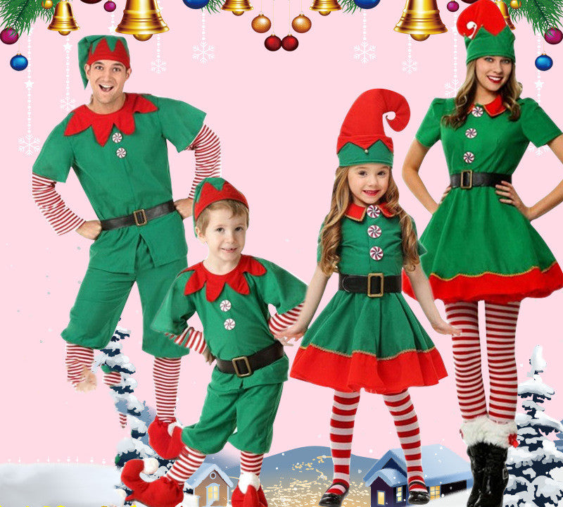 Corduroy Children’s Christmas Elf Clothing – Festive Kids Holiday Outfit