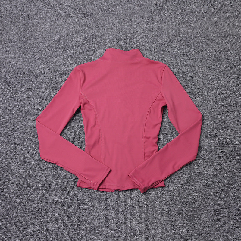 Women’s Yoga Sports Jacket – Quick-Dry Long Sleeve Top