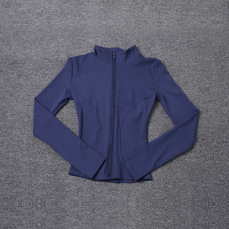 Women’s Yoga Sports Jacket – Quick-Dry Long Sleeve Top